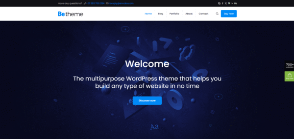 Betheme | Responsive Multipurpose WordPress & WooCommerce Theme