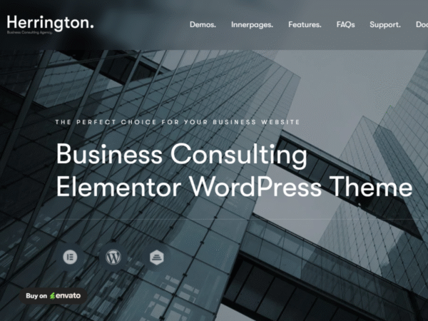 Herrington - Business Consulting WordPress Theme