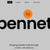Bennet - Creative Portfolio WordPress Theme