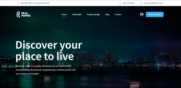 RH - Real Estate WordPress Theme