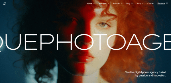 Agno – Creative Portfolio Agency WordPress Theme