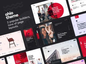 Ohio - Creative Portfolio & Agency WordPress Theme